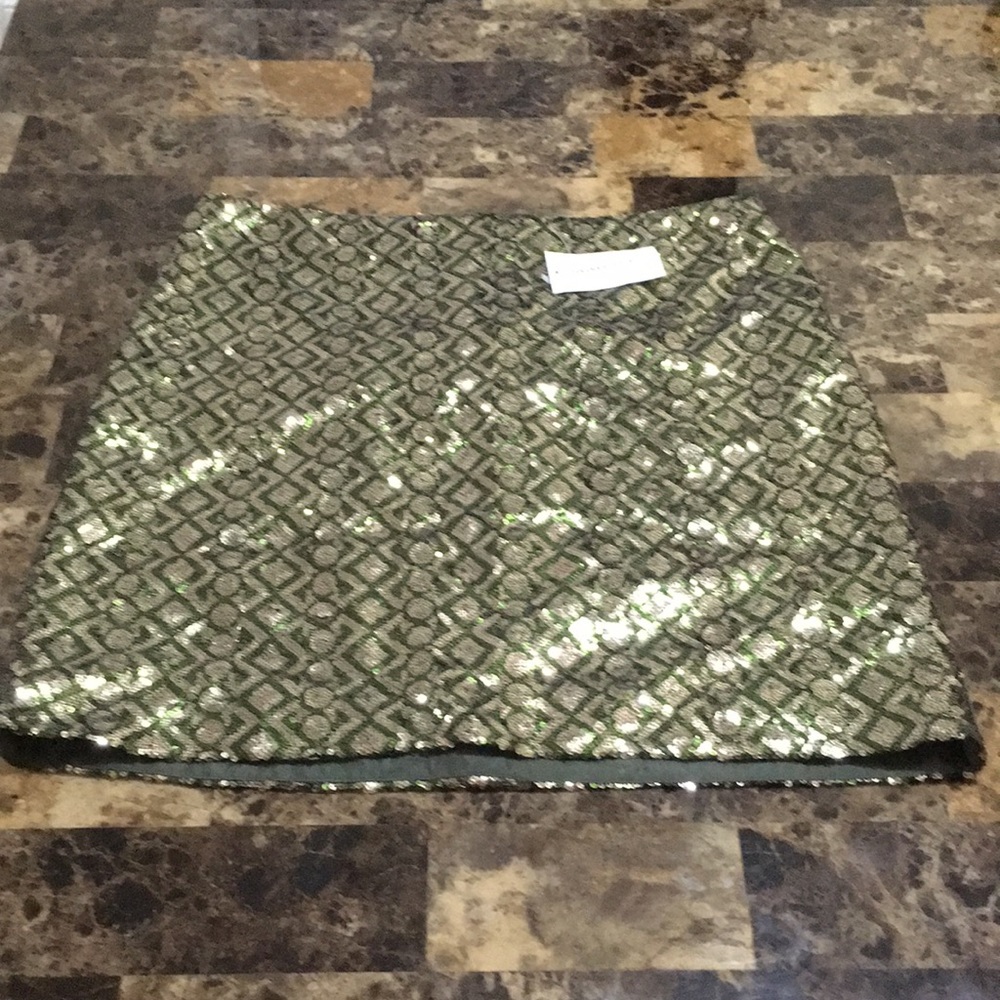 NWT Banana Republic sequin skirt